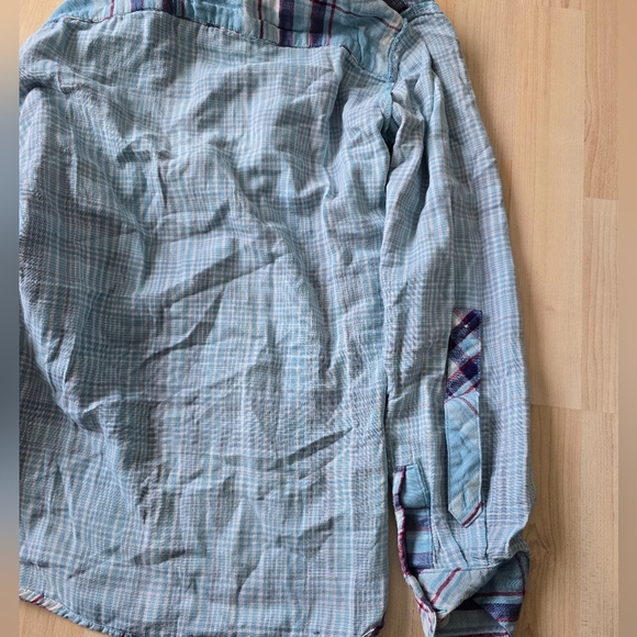 Talbots peite plaid button down size p (petite xs) - Picture 8 of 9